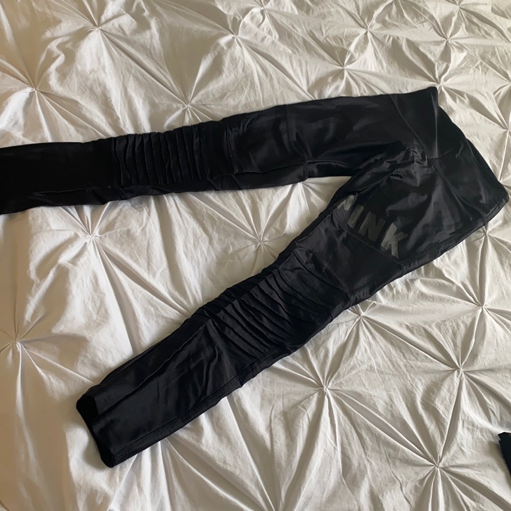 Pink Moto leggings